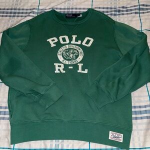 Ralph Lauren Green Crewneck Sweatshirt